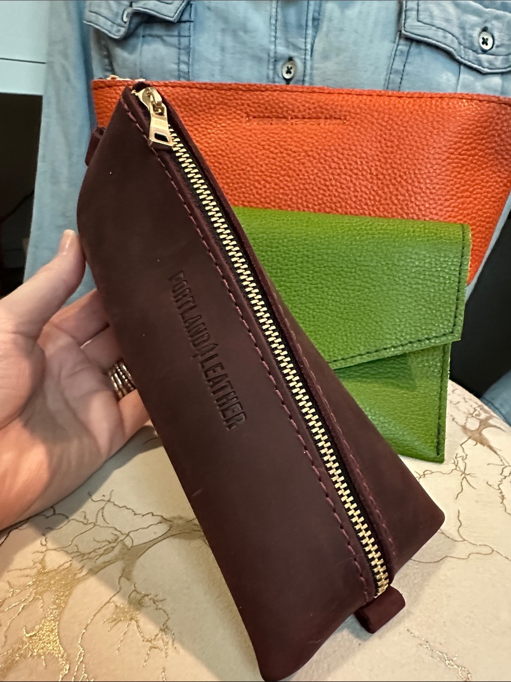 PLG utility pouch , snap envelope, and Alpine zip - Picture 4 of 10